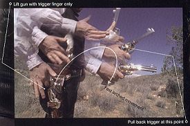 Front Spin out of holster Book of Cool picture
